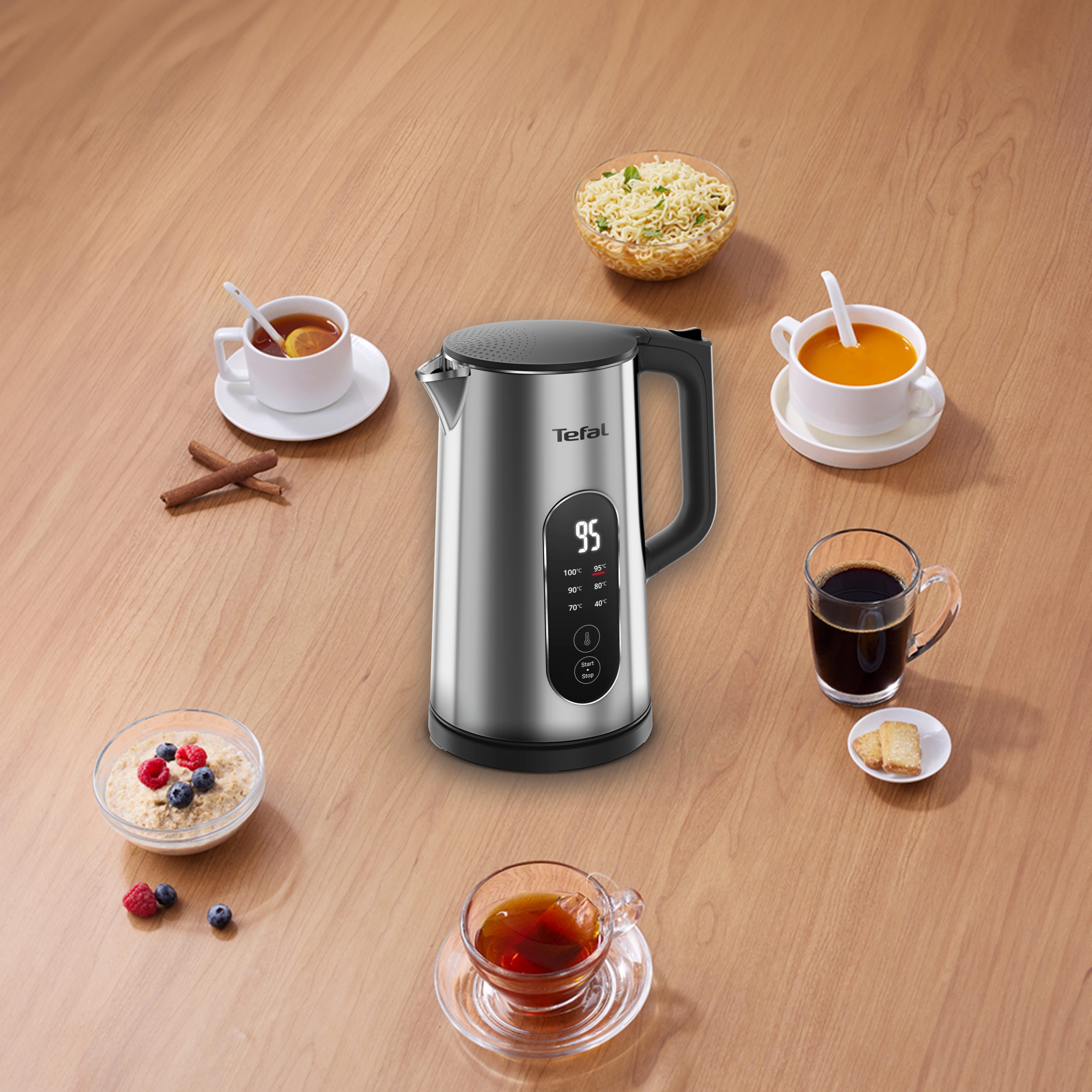 TEFAL KI871DE0 Selection vízforraló 6 hőfokkal és digitális kijelzővel – 8. kép