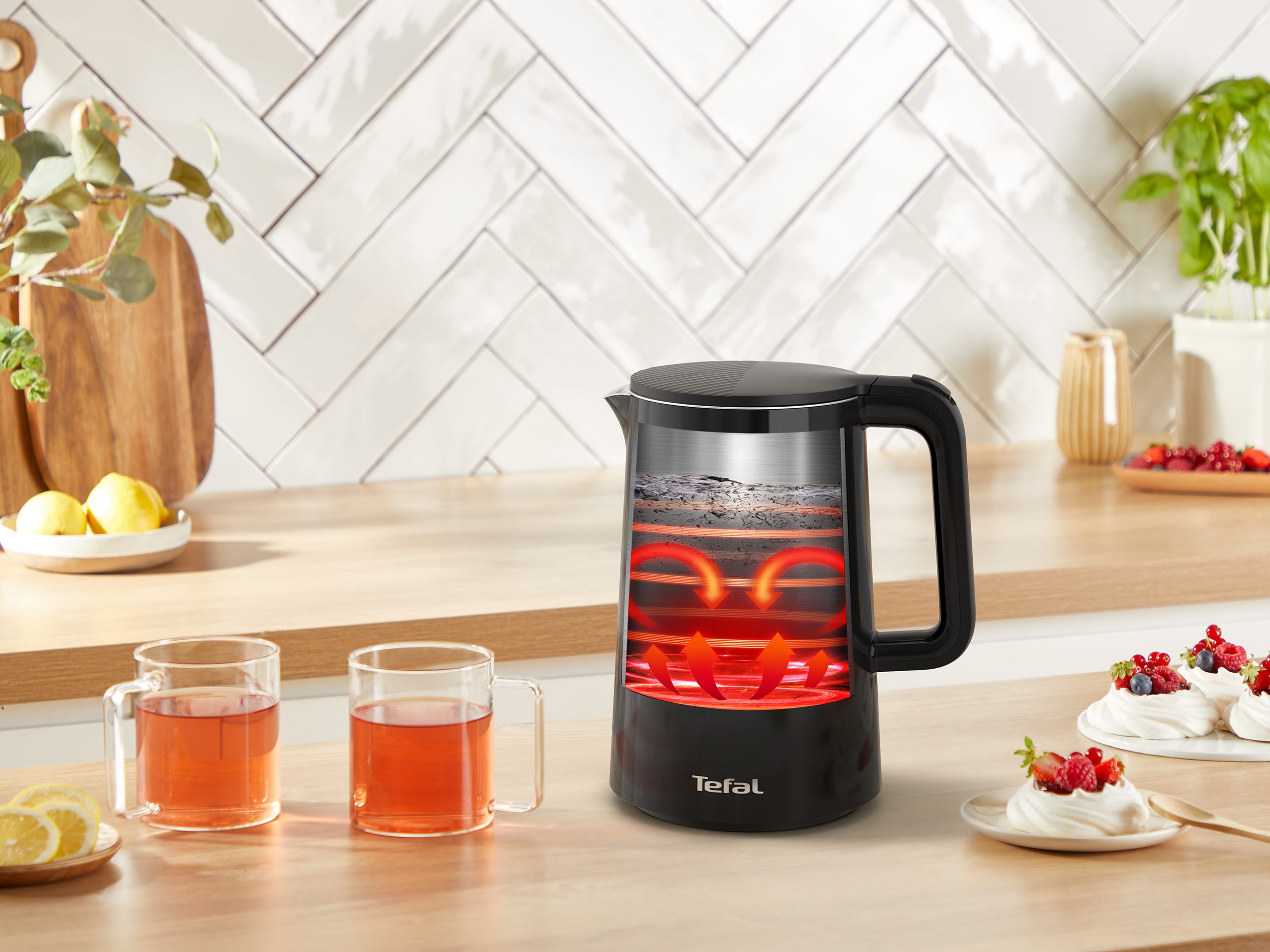 TEFAL KO6518E0 Thermo Protect Control fekete vízforraló 6 hőfokkal – 4. kép