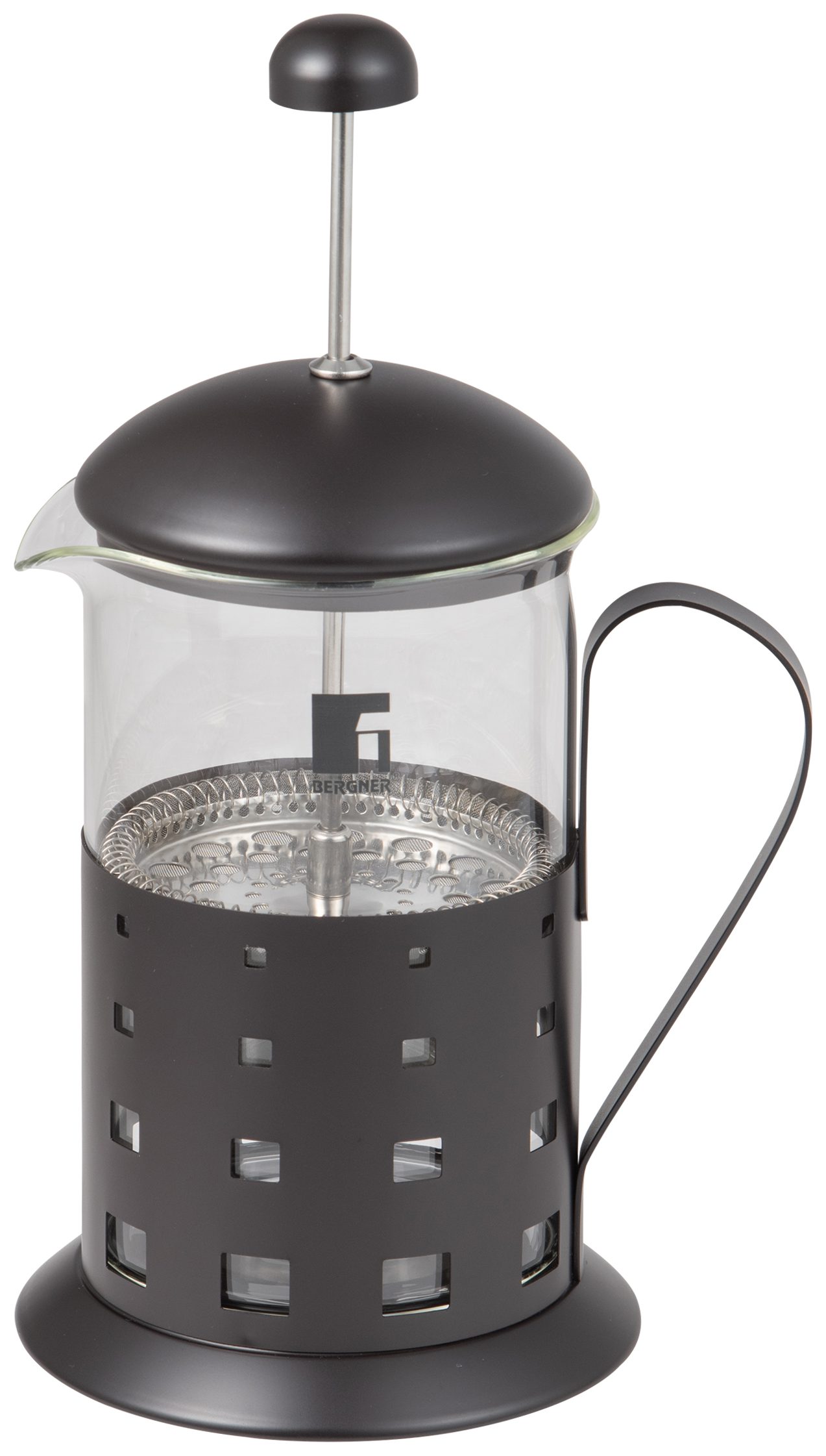 BERGNER BG-38316-GY 800 ml-es dugattyús kávé- és teakészítő – 2. kép