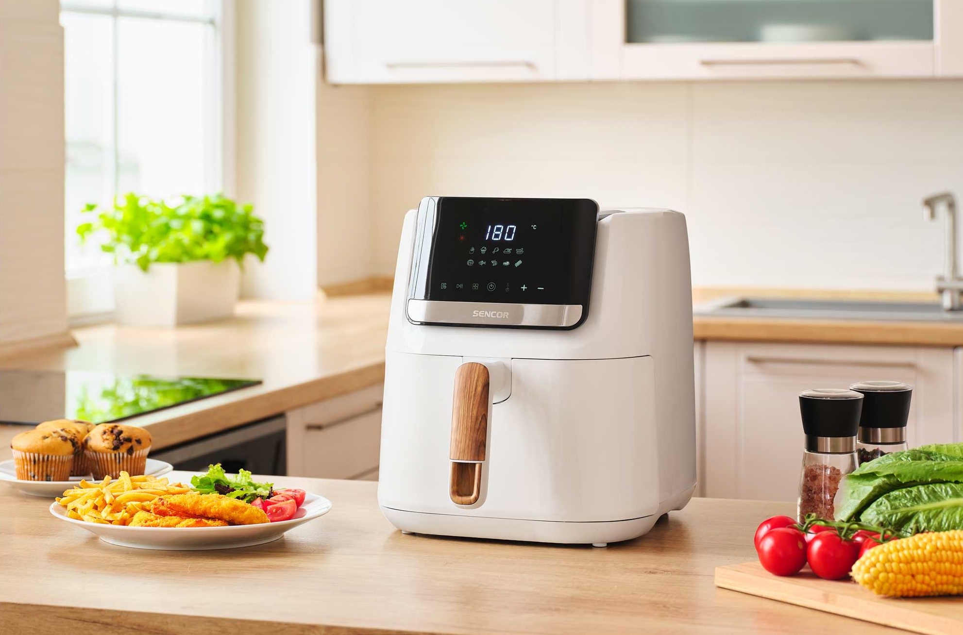 SENCOR SFR 6551WH-EUE3 6,5 literes forrólevegős fritőz – 7. kép