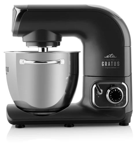 ETA Gratus Evo Origin II fekete, teljes fém konyhai robotgép 1500 W-os motorral – 6. kép