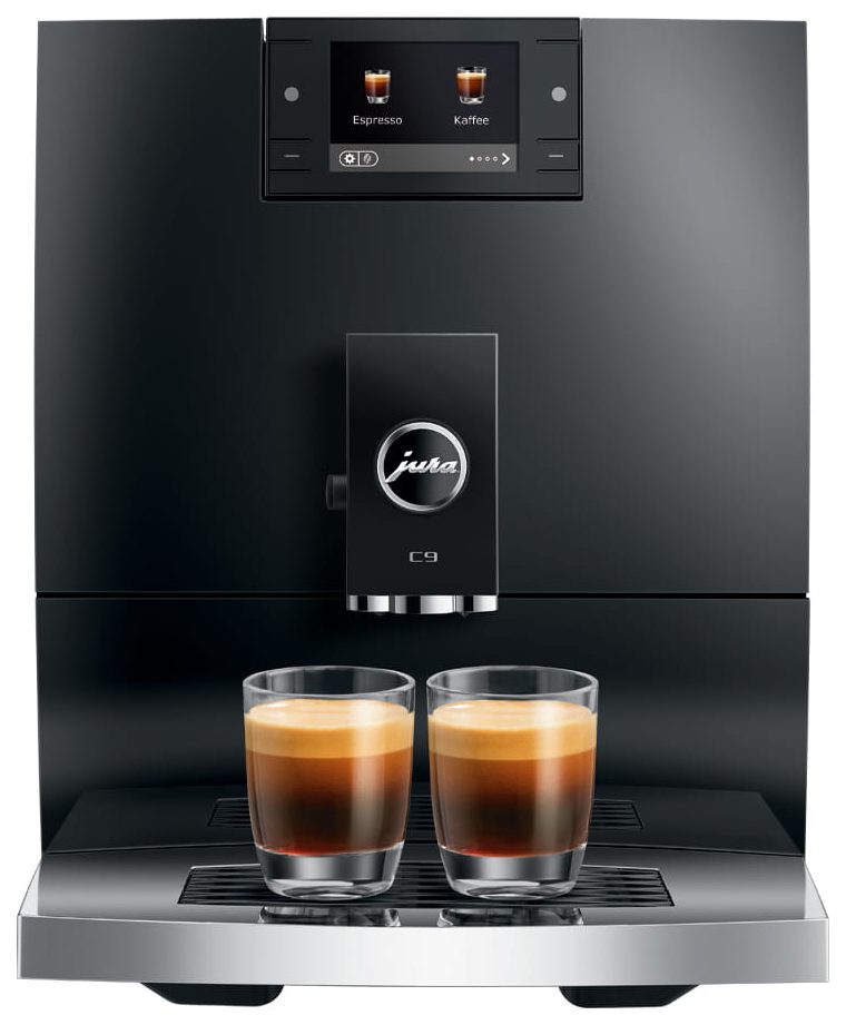 JURA C9 Piano Black (EA) automata kávéfőző Hot Brew és Light Brew funkcióval – 2. kép
