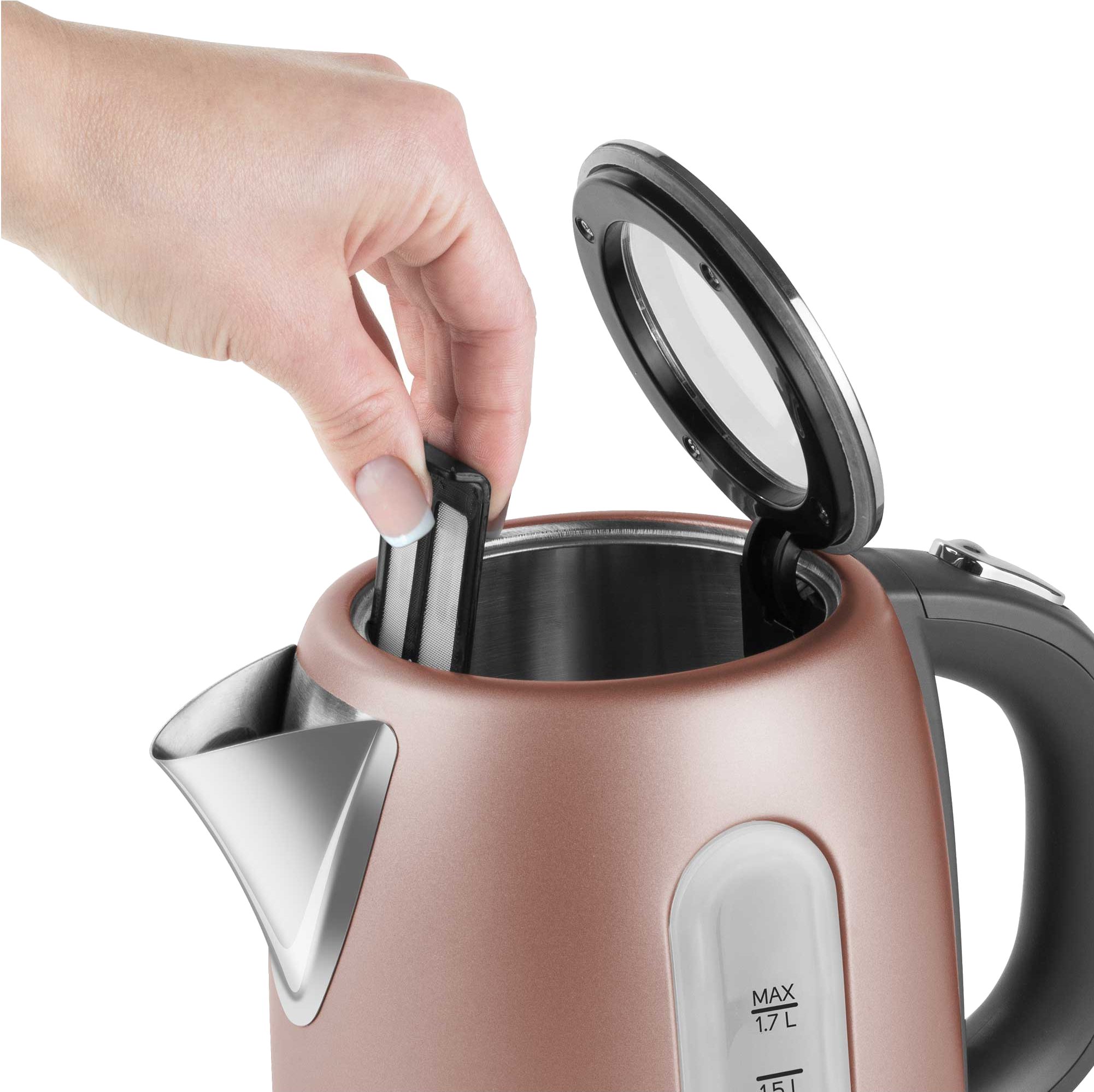 SENCOR SWK 1775RS rózsaszín elektromos vízforraló, 1,7 l, 2150 W – 7. kép