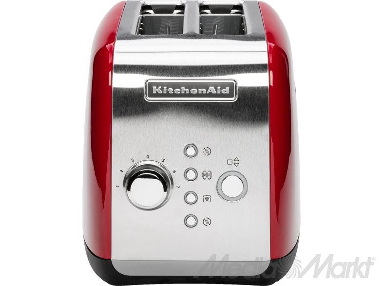 KITCHEN AID KA5KMT221EER kétszeletes, 1100 W-os kenyérpirító piros színben – 2. kép