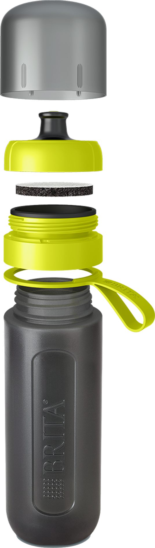 BRITA Fill&Go Active vízszűrő kulacs 600 ml-es kapacitással, kék – 4. kép