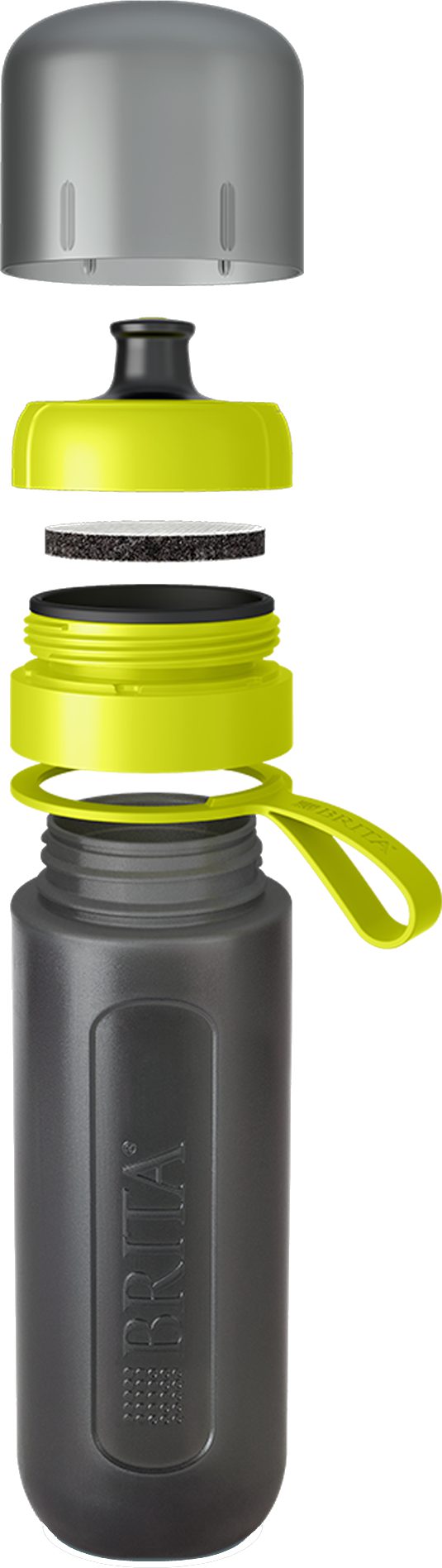 BRITA Fill&Go Active 600 ml-es vízszűrős kulacs, zöld – 4. kép