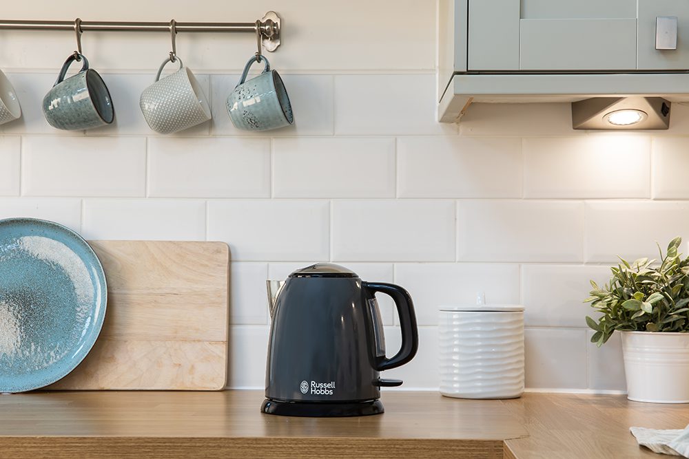 RUSSELL HOBBS 24993-70/RH Colours+ Mini szürke vízforraló, 1 l – 7. kép