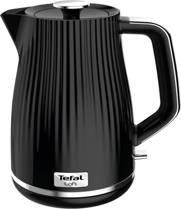 TEFAL KO250830 Loft fekete vízforraló 1,7 literes kapacitással
