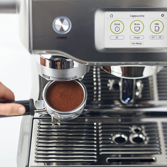 SAGE SES990BSS érintőkijelzős eszpresszó kávéfőző darálóval – 4. kép