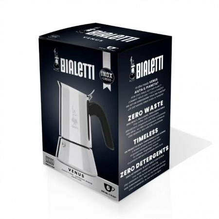 BIALETTI Venus 2 adagos rozsdamentes acél kotyogós kávéfőző – 7. kép
