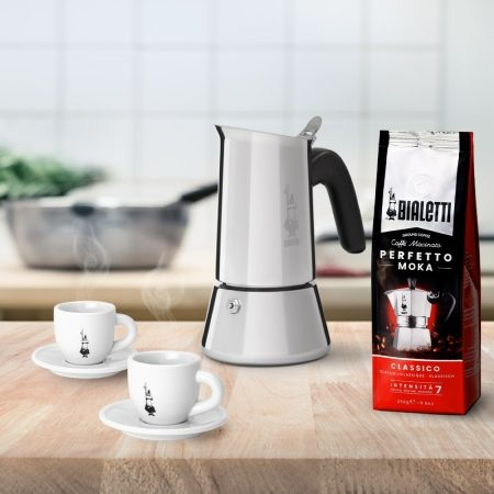BIALETTI Venus 2 adagos rozsdamentes acél kotyogós kávéfőző – 9. kép