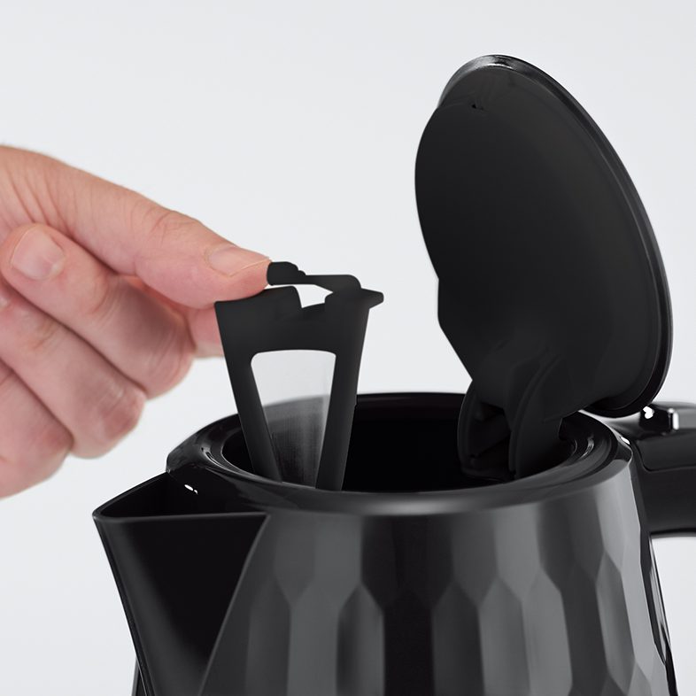 RUSSELL HOBBS 26051-70/RH Honeycomb fekete vízforraló, 1,7 l – 3. kép