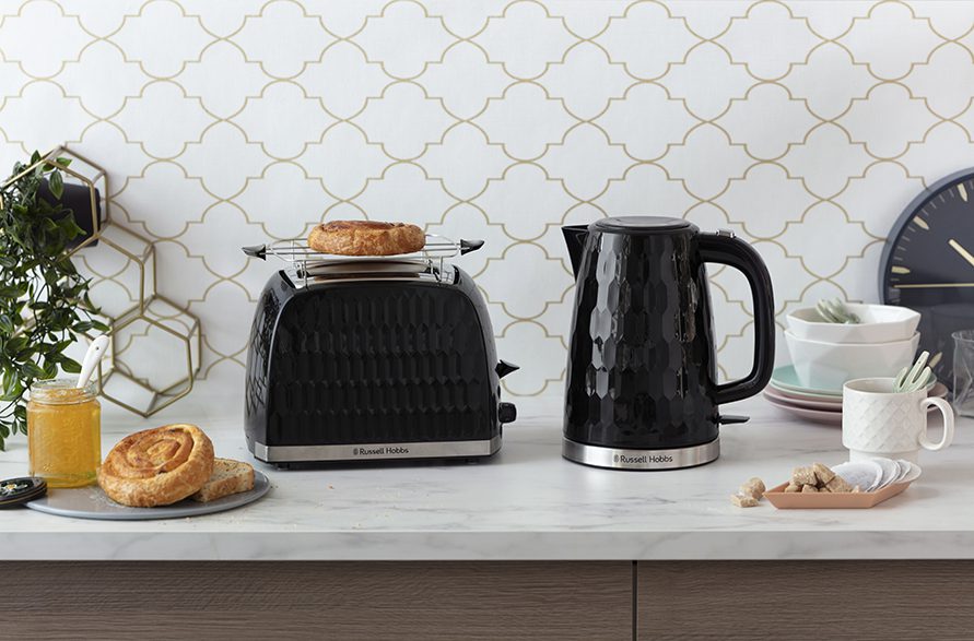 RUSSELL HOBBS 26061-56/RH Honeycomb két szeletes kenyérpirító, fekete – 9. kép