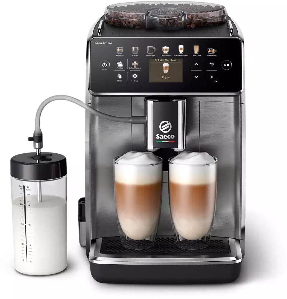SAECO GranAroma SM6585/00 automata kávéfőző tejhabosítóval – 3. kép