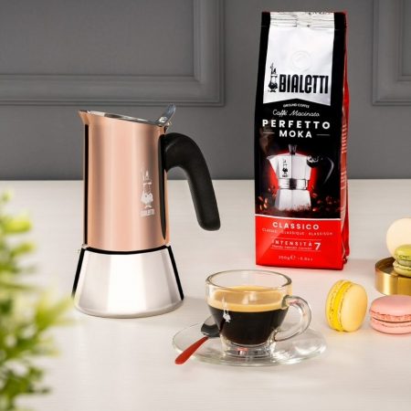 BIALETTI 7282/CN Venus 2 adagos réz kotyogós kávéfőző – 3. kép