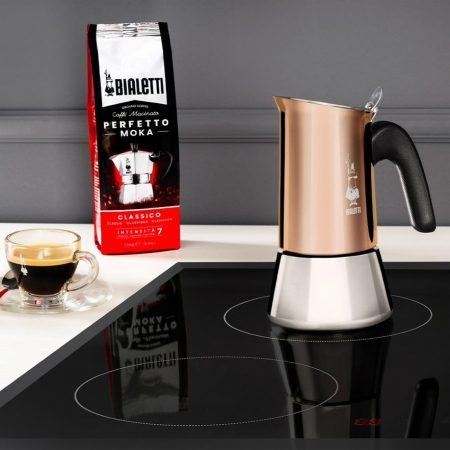 BIALETTI 7282/CN Venus 2 adagos réz kotyogós kávéfőző – 5. kép