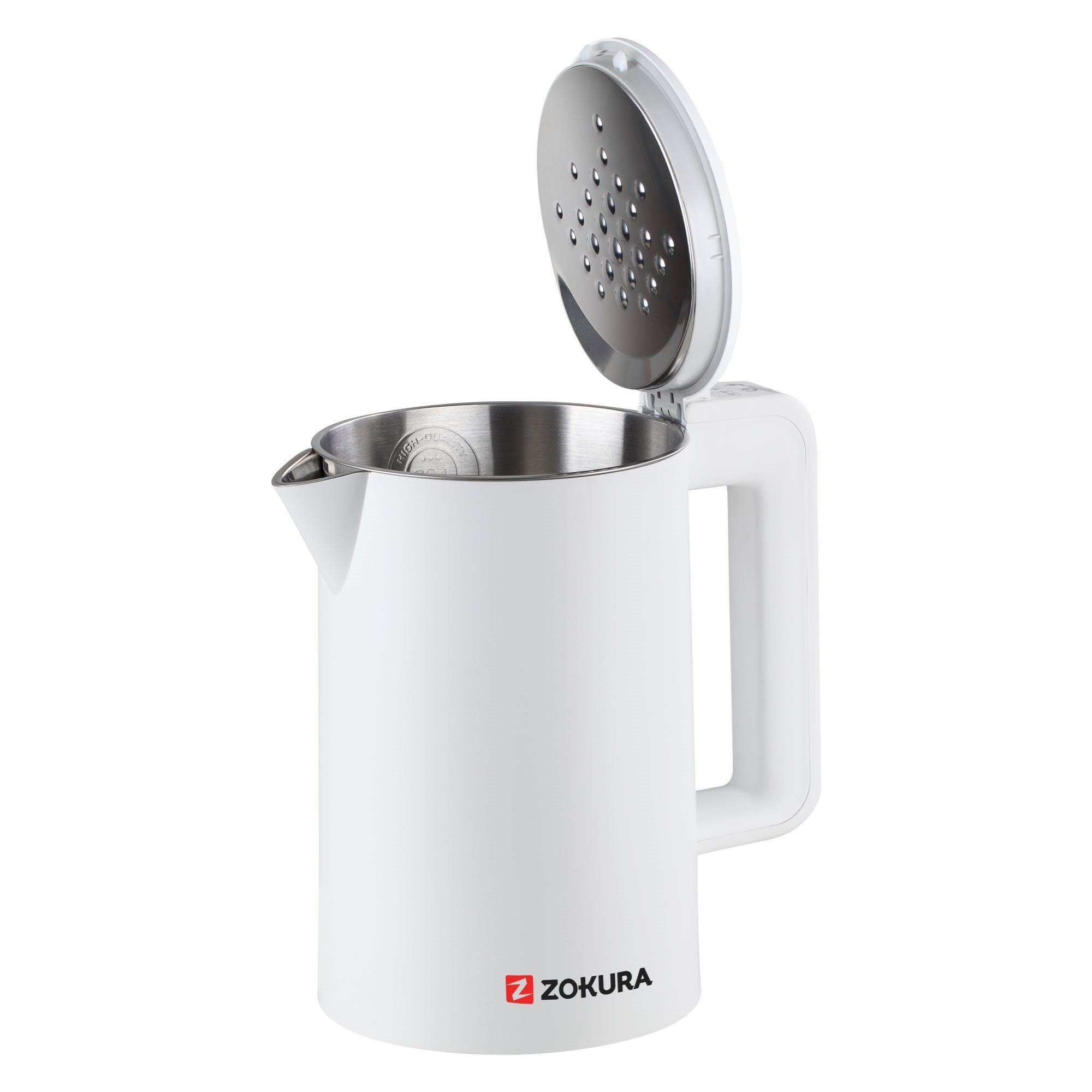 ZOKURA Z1238 hőmérséklet-szabályozós vízforraló, 1,7 l – 4. kép