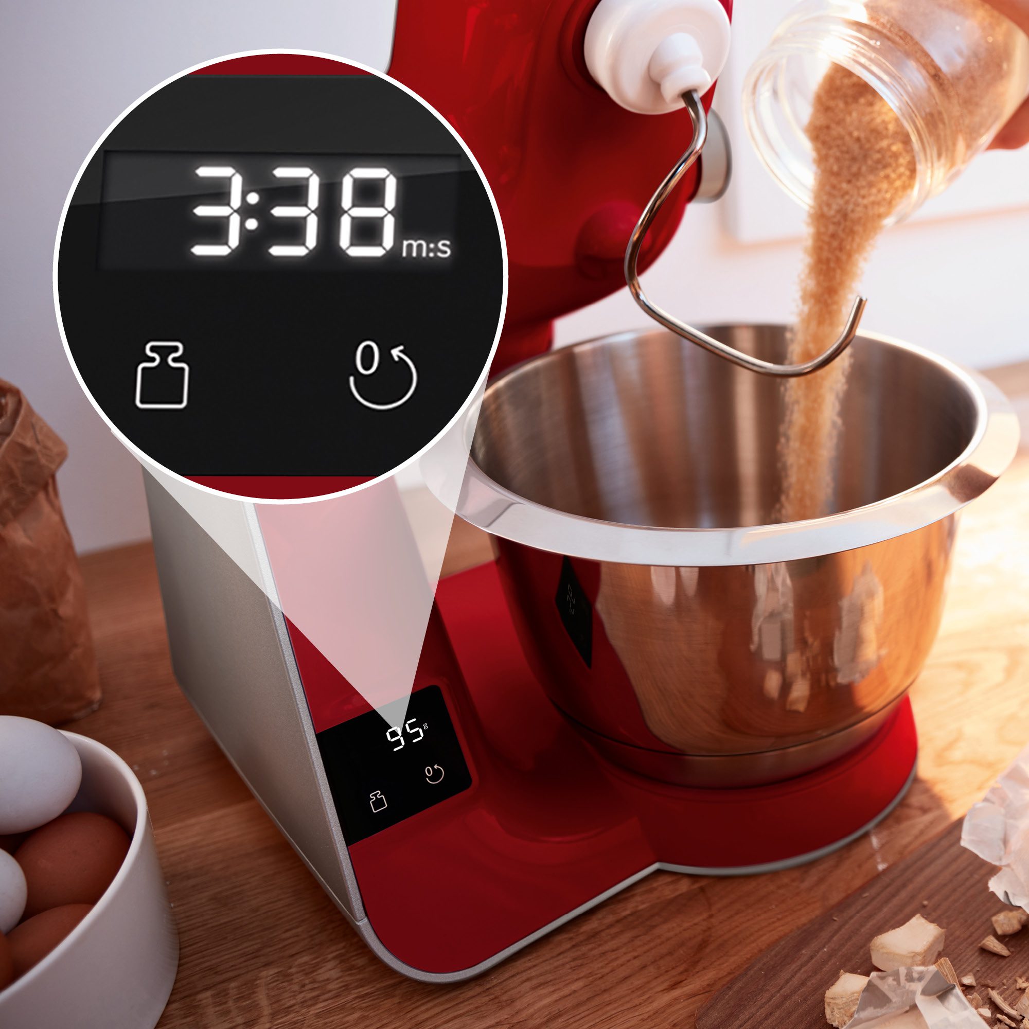 BOSCH MUM5X720 konyhai robotgép beépített mérleggel és turmixkehellyel, 1000 W – 5. kép
