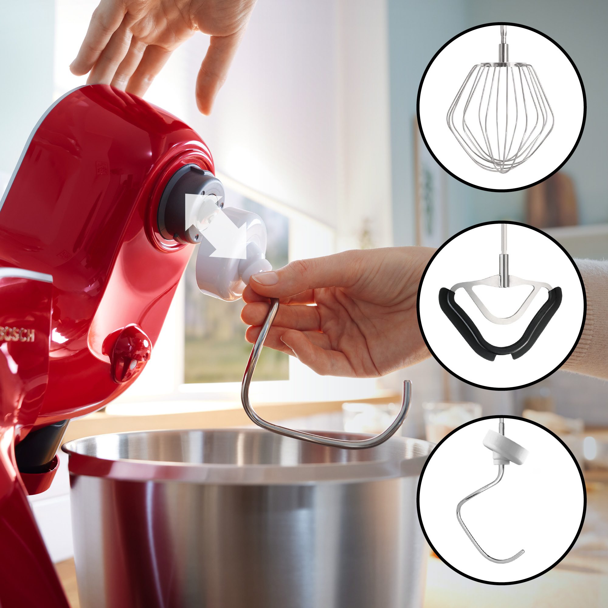 BOSCH MUM5X720 konyhai robotgép beépített mérleggel és turmixkehellyel, 1000 W – 6. kép