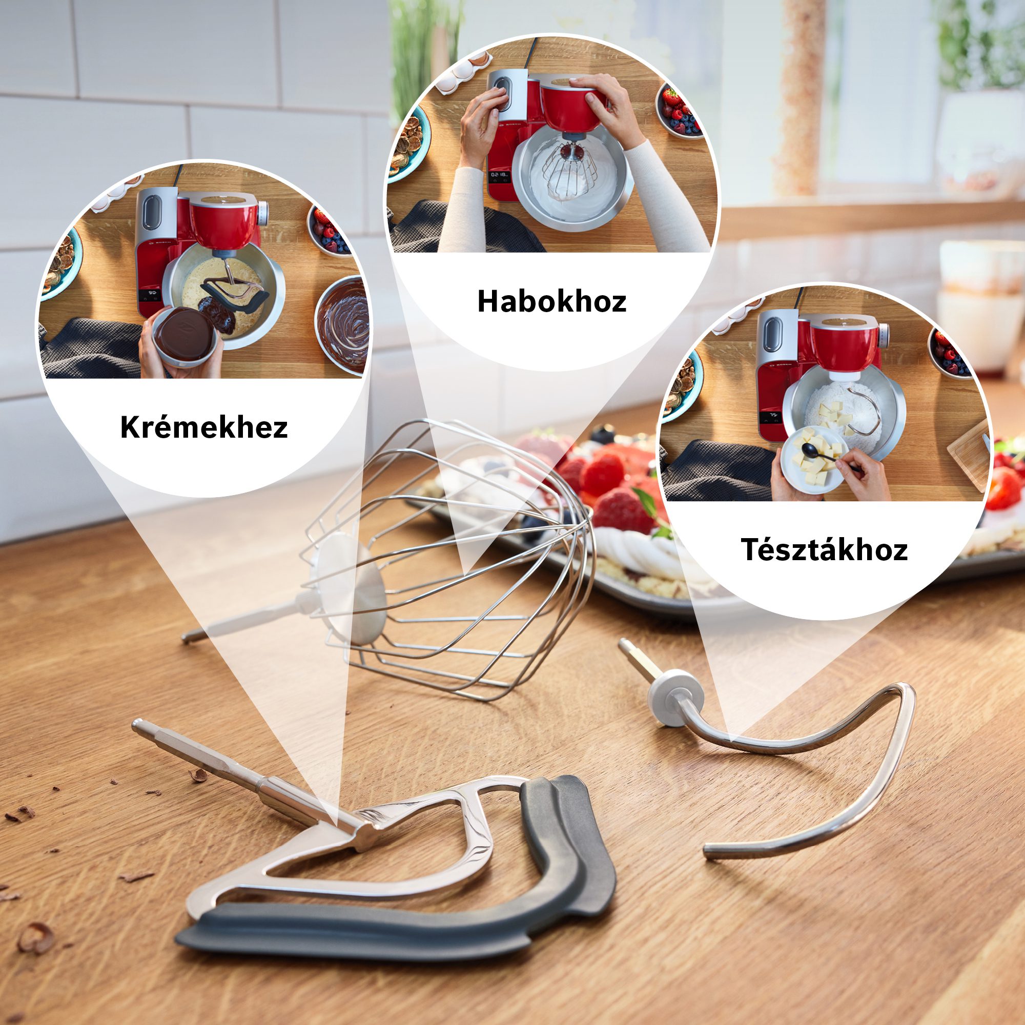 BOSCH MUM5X720 konyhai robotgép beépített mérleggel és turmixkehellyel, 1000 W – 7. kép