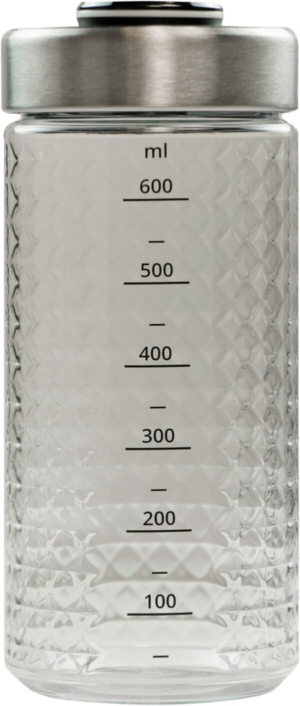 KRUPS XS804000 átlátszó műanyag tejtartó, 600 ml