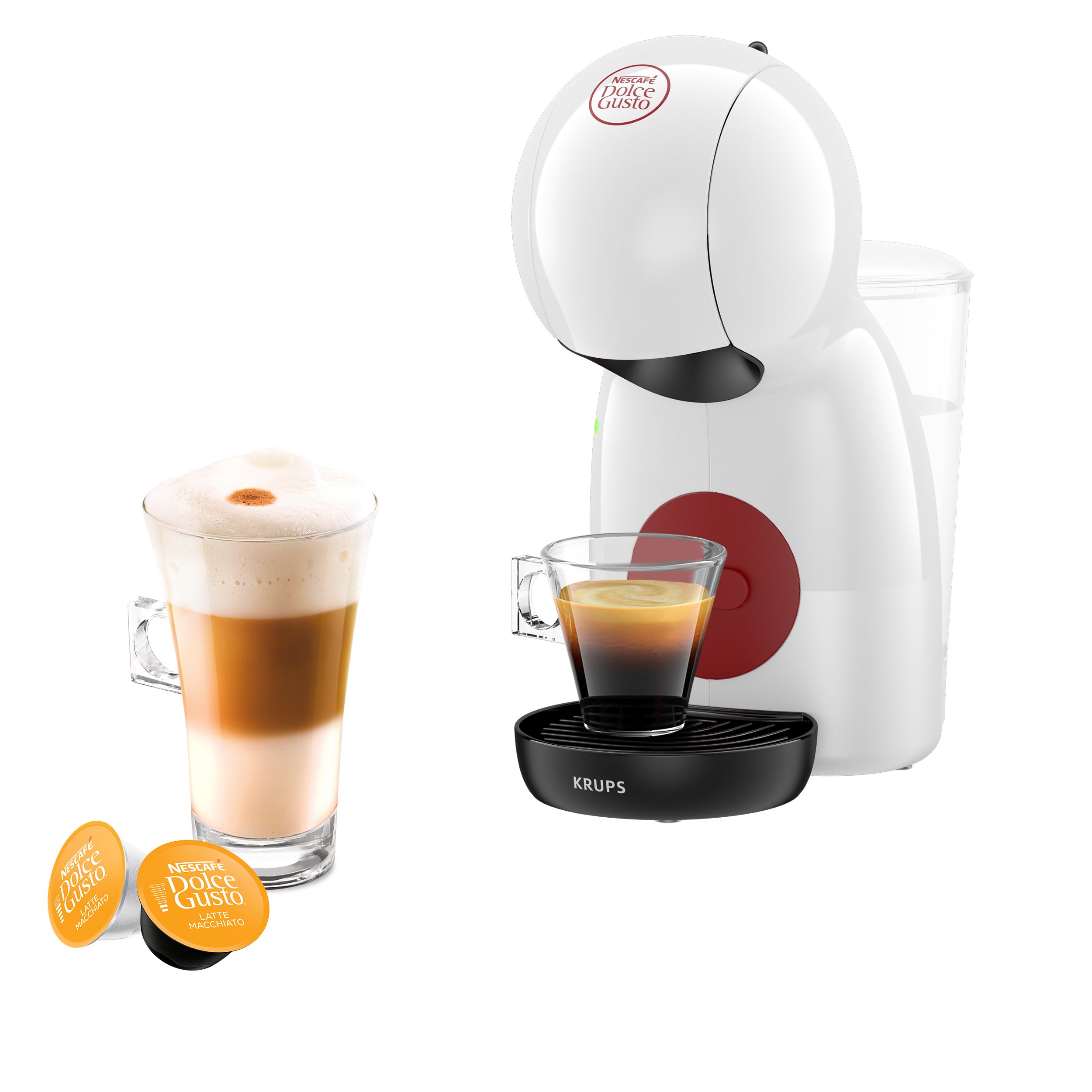 KRUPS KP1A3110 Dolce Gusto Piccolo XS fehér kapszulás kávéfőző – 7. kép
