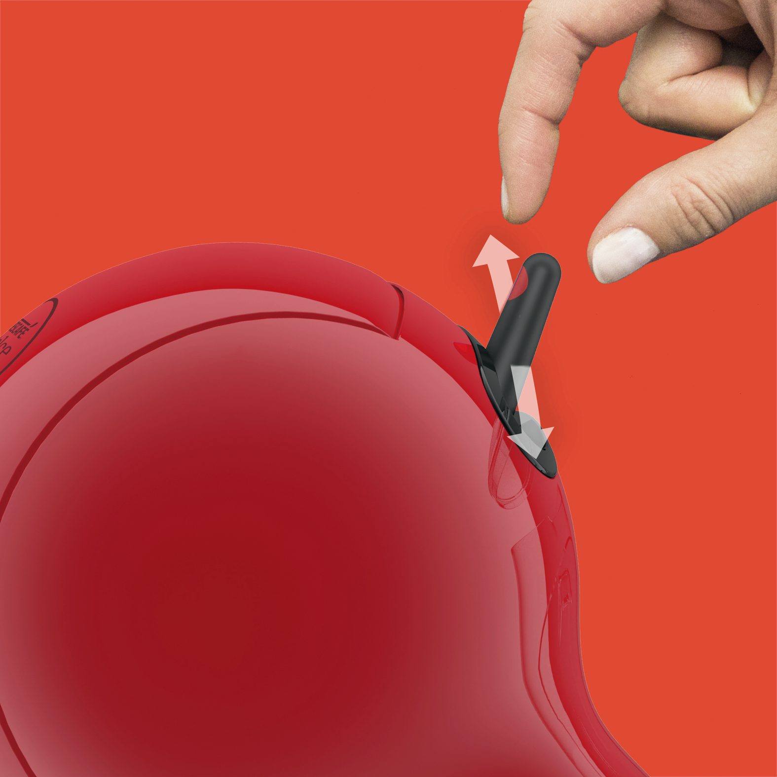 KRUPS KP1A3510 Dolce Gusto Piccolo XS piros kapszulás kávéfőző – 2. kép