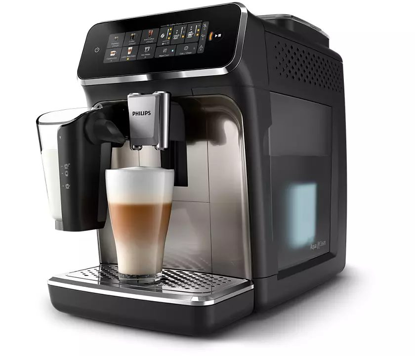 PHILIPS EP3347/90 Series 3300 LatteGo automata kávégép, 15 bar, 1450 W, fekete – 4. kép