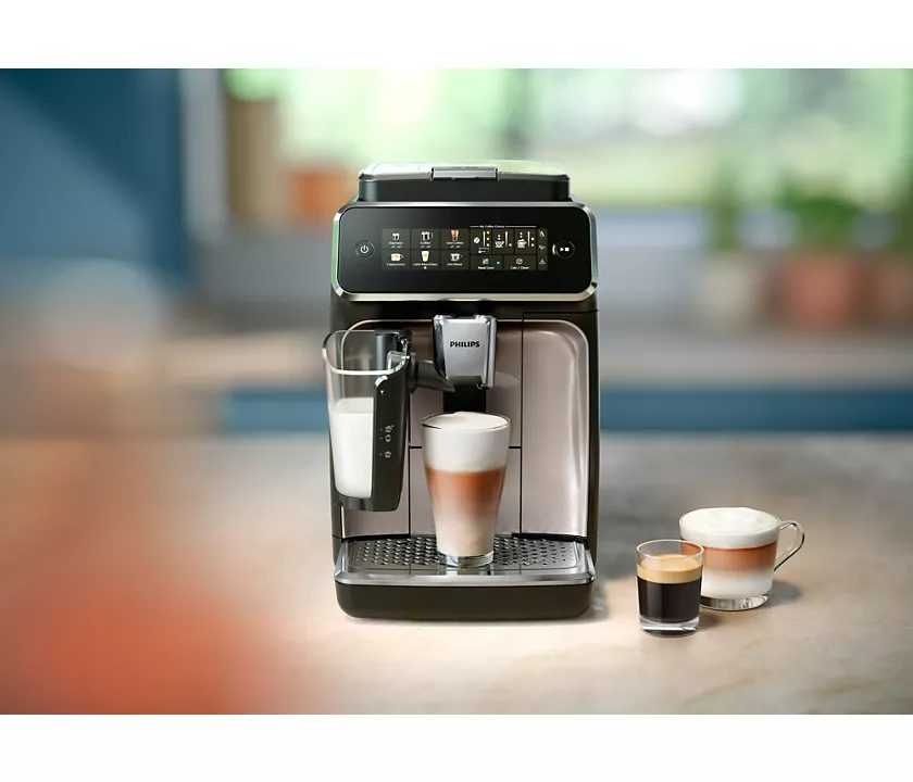 PHILIPS EP3347/90 Series 3300 LatteGo automata kávégép, 15 bar, 1450 W, fekete – 6. kép