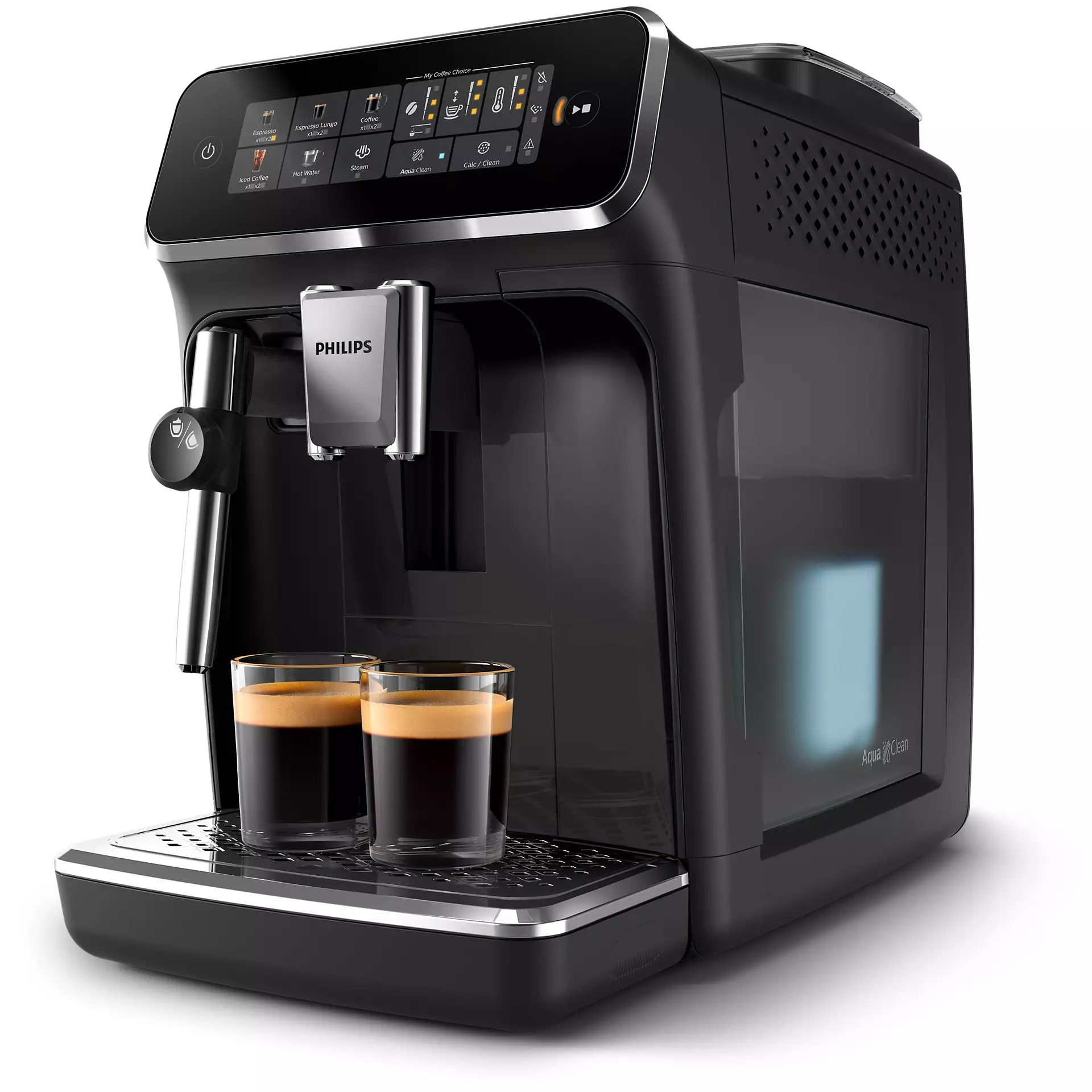 PHILIPS EP3321/40 Series 3300 automata kávégép Panarello Plus tejhabosítóval, fekete – 5. kép