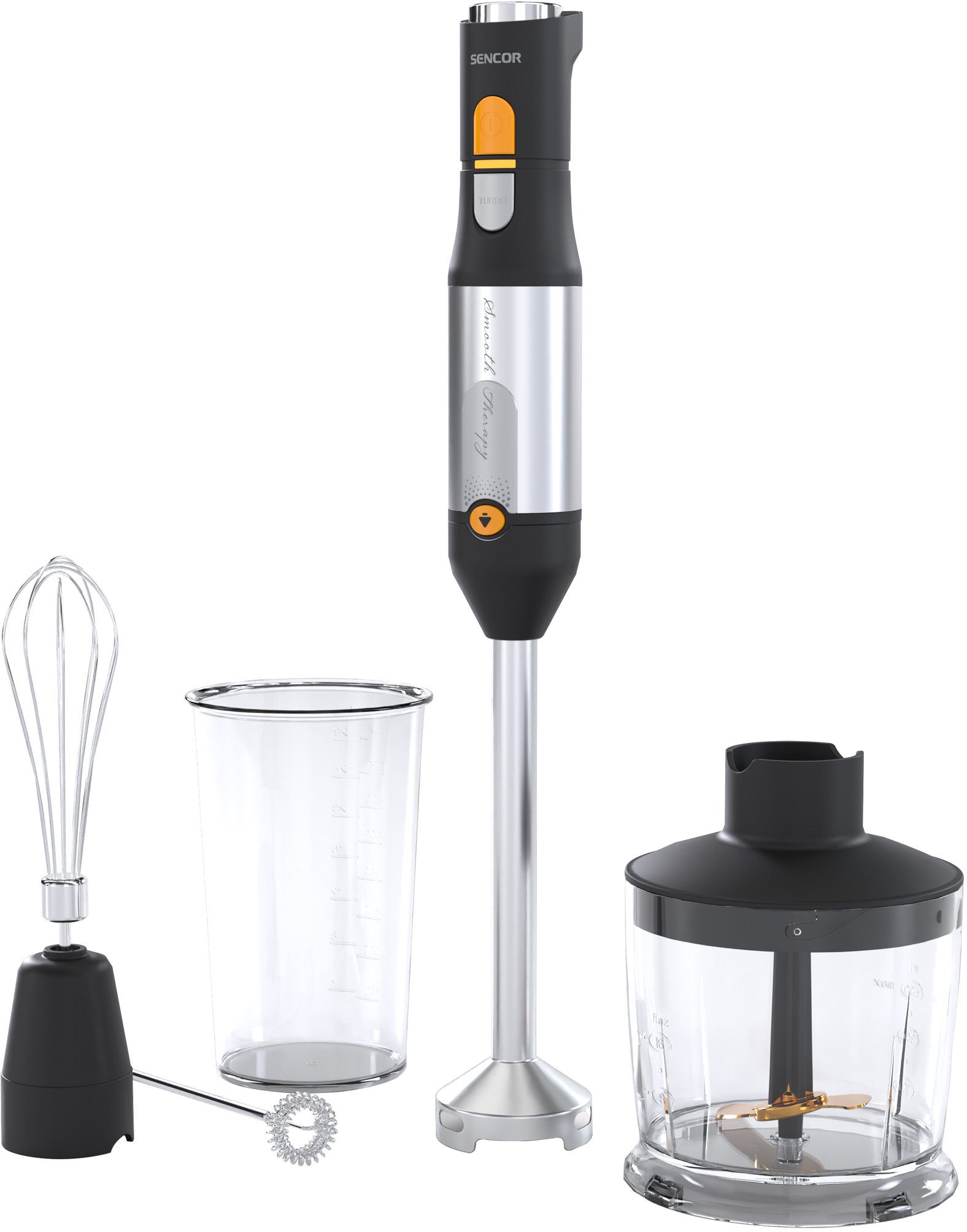 SENCOR SHB 6302BK 4 az 1-ben botmixer 1200 W teljesítménnyel, fekete – 2. kép