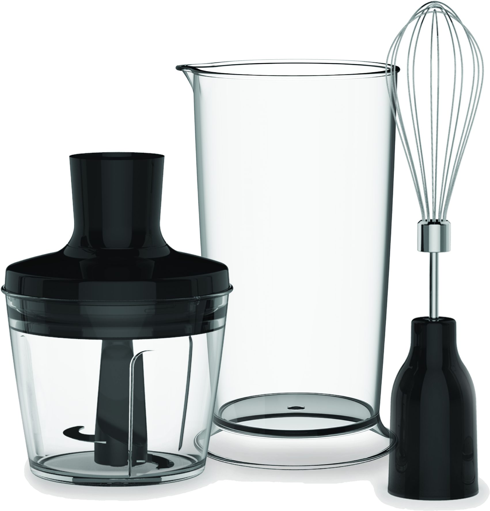 TEFAL HB656838 Quickchef 1000 W-os botmixer tartozékokkal, fekete-ezüst – 3. kép