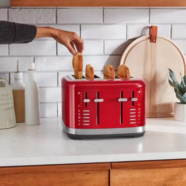 KITCHENAID 5KMT4109EER négyrekeszes, piros fém kenyérpirító – 7. kép