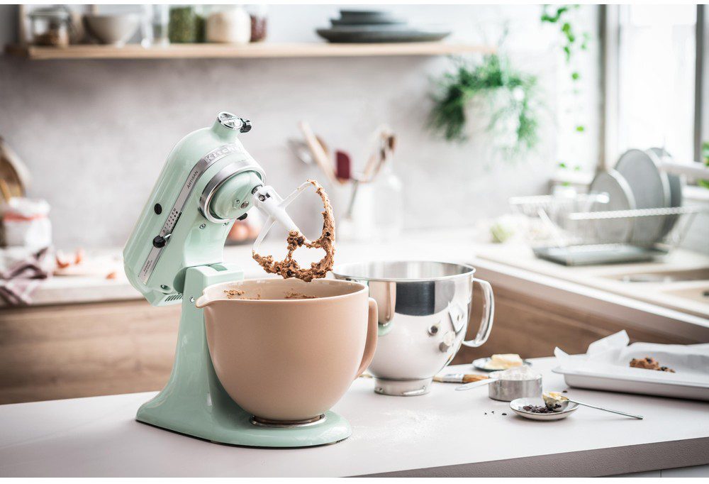 KITCHENAID 5KSM125EPT pisztácia robotgép 4,8 literes rozsdamentes keverőtállal – 6. kép