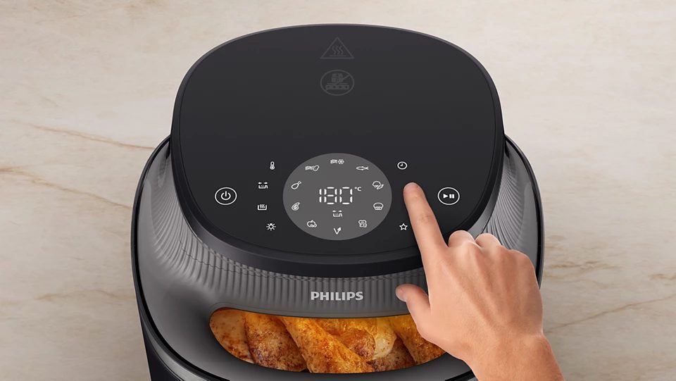 PHILIPS NA322/00 3000 Series 4,2 literes forrólevegős sütő betekintőablakkal – 6. kép