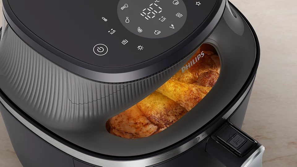 PHILIPS NA322/00 3000 Series 4,2 literes forrólevegős sütő betekintőablakkal – 7. kép