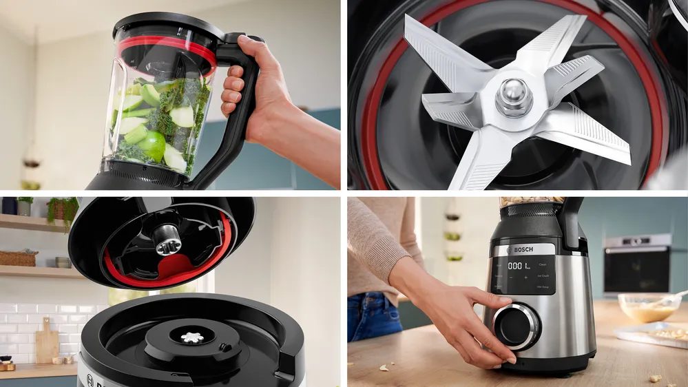 BOSCH MMB6762M VitaPower Serie 6 turmixgép 1800 W-os motorral és 6 automata programmal – 5. kép