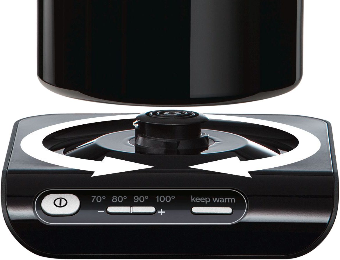BOSCH TWK8613P hőmérséklet-szabályozós vízforraló, fekete-ezüst – 3. kép