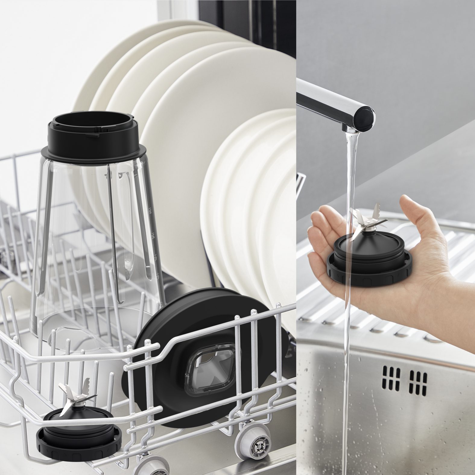 TEFAL BL771AF0 PerfectMix Essential 1200 W-os üvegkelyhes turmixgép – 2. kép