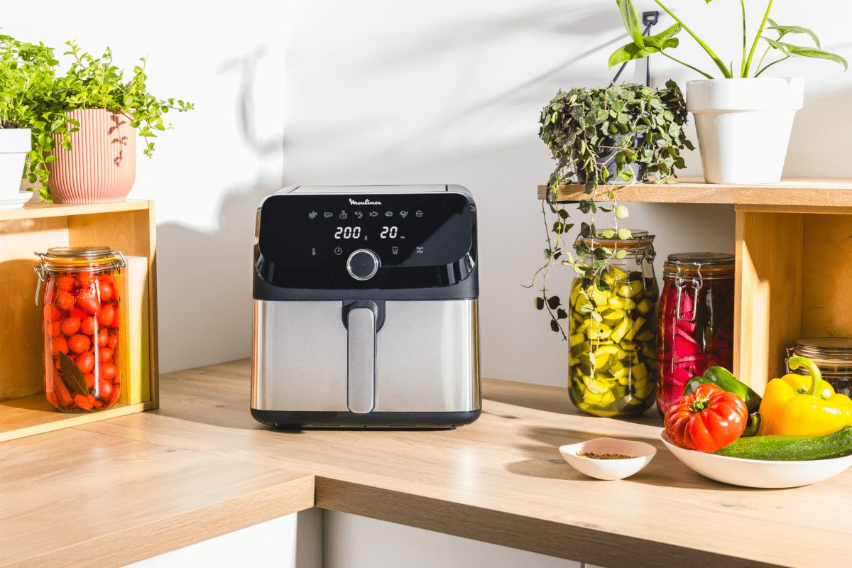 TEFAL EY855D10 Easy Fry Mega 7,5 literes forrólevegős fritőz – 9. kép