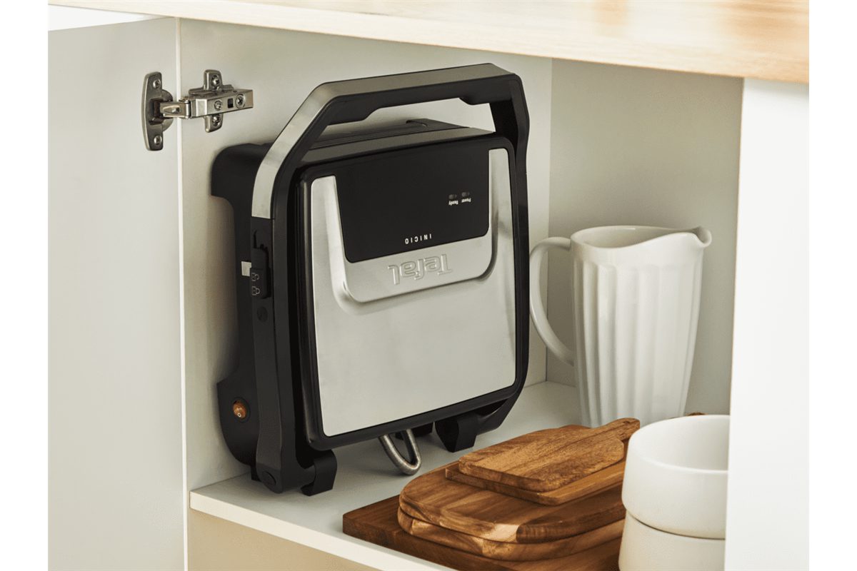 TEFAL GC271D10 Inicio Compact 2 az 1-ben panini- és húsgrill, 2000 W – 8. kép