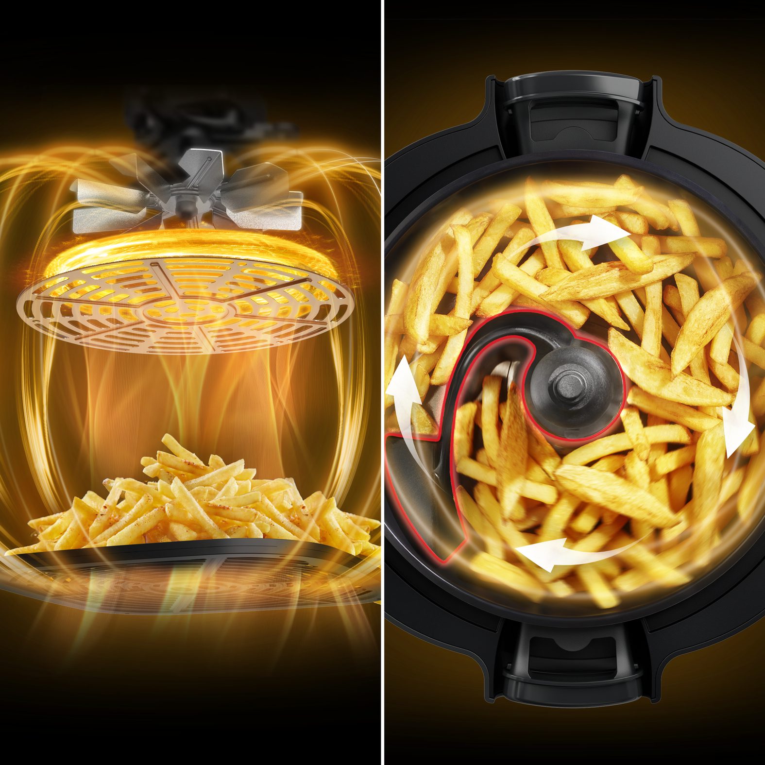 TEFAL MY741CF0 Multicook Actifry 2 az 1-ben multifunkciós főzőedény – 3. kép