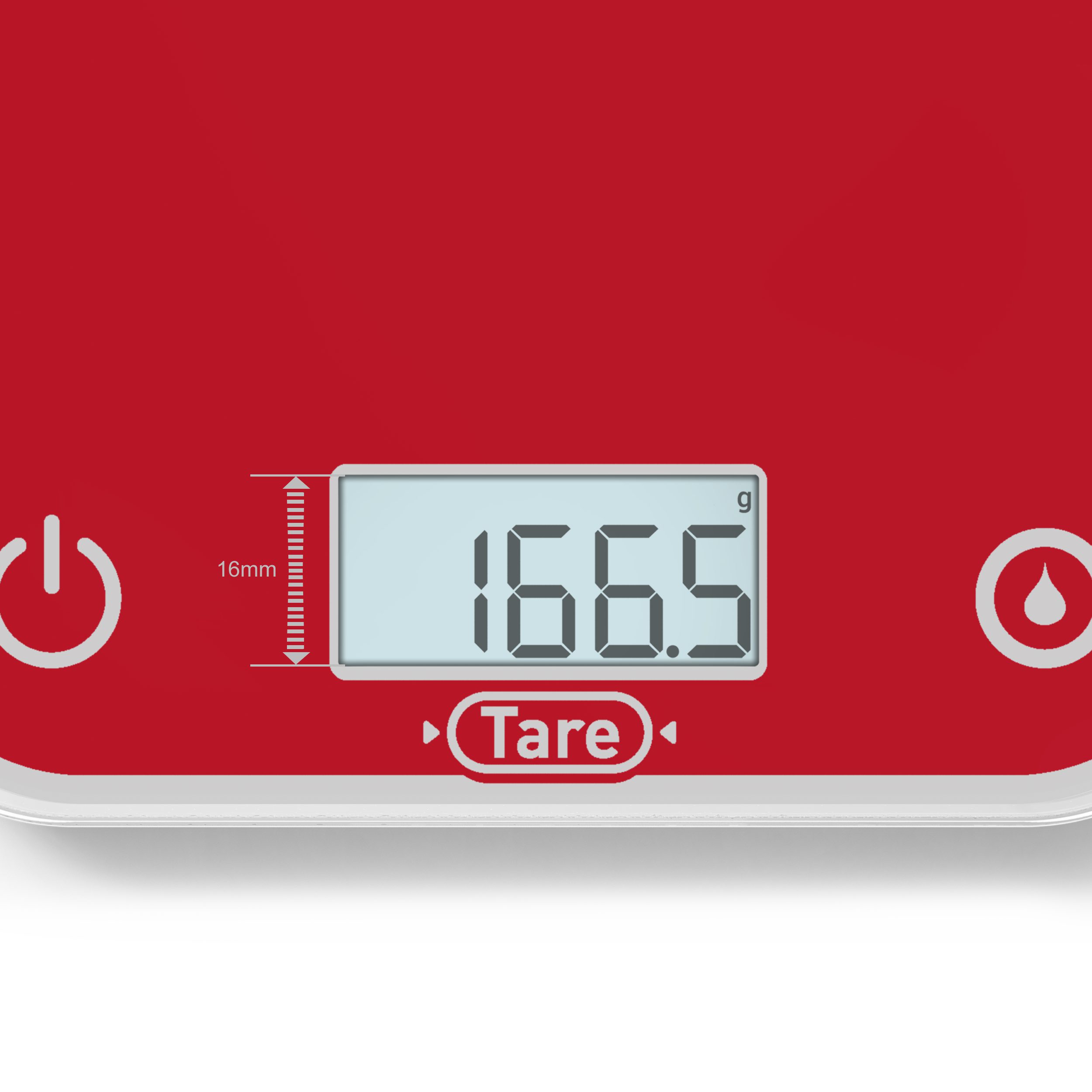 TEFAL BC50U3V0 Optiss piros konyhai mérleg 5 kg-os kapacitással – 2. kép