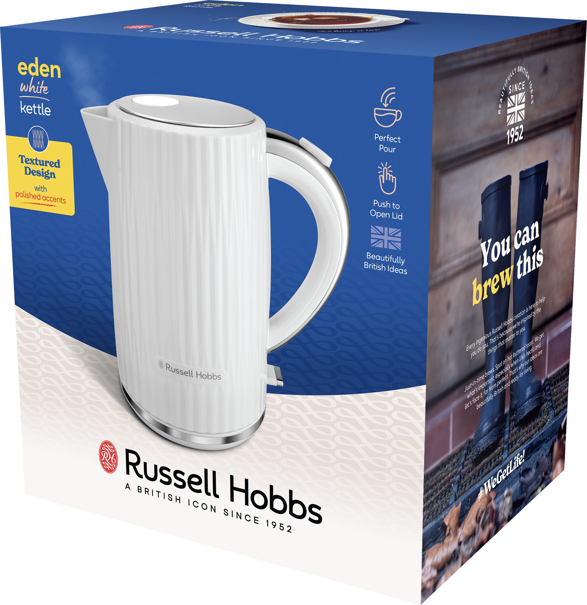 RUSSELL HOBBS 27360-70/RH Eden fehér vízforraló, 1,7 l, 2400 W – 13. kép