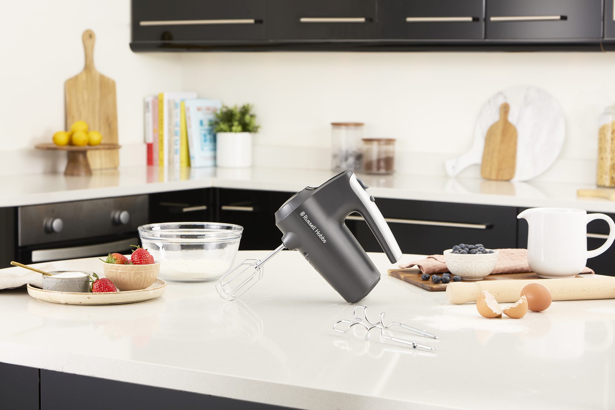 RUSSELL HOBBS 27151-56/RH Desire Matte Charcoal kézi mixer 350 W teljesítménnyel – 8. kép