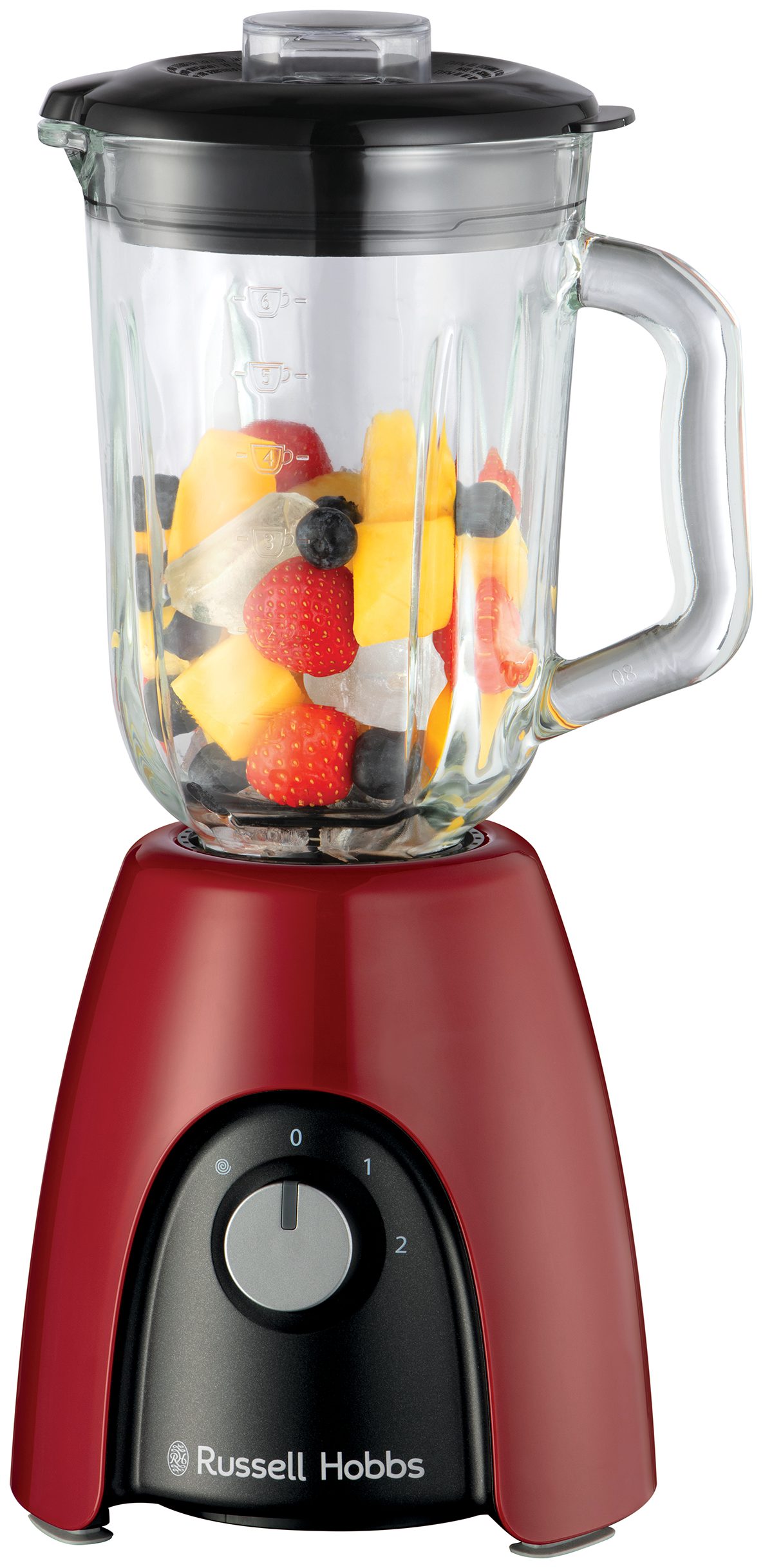 RUSSELL HOBBS 27120-56/RH Desire Red turmixgép 1,5 literes üvegkehellyel – 2. kép