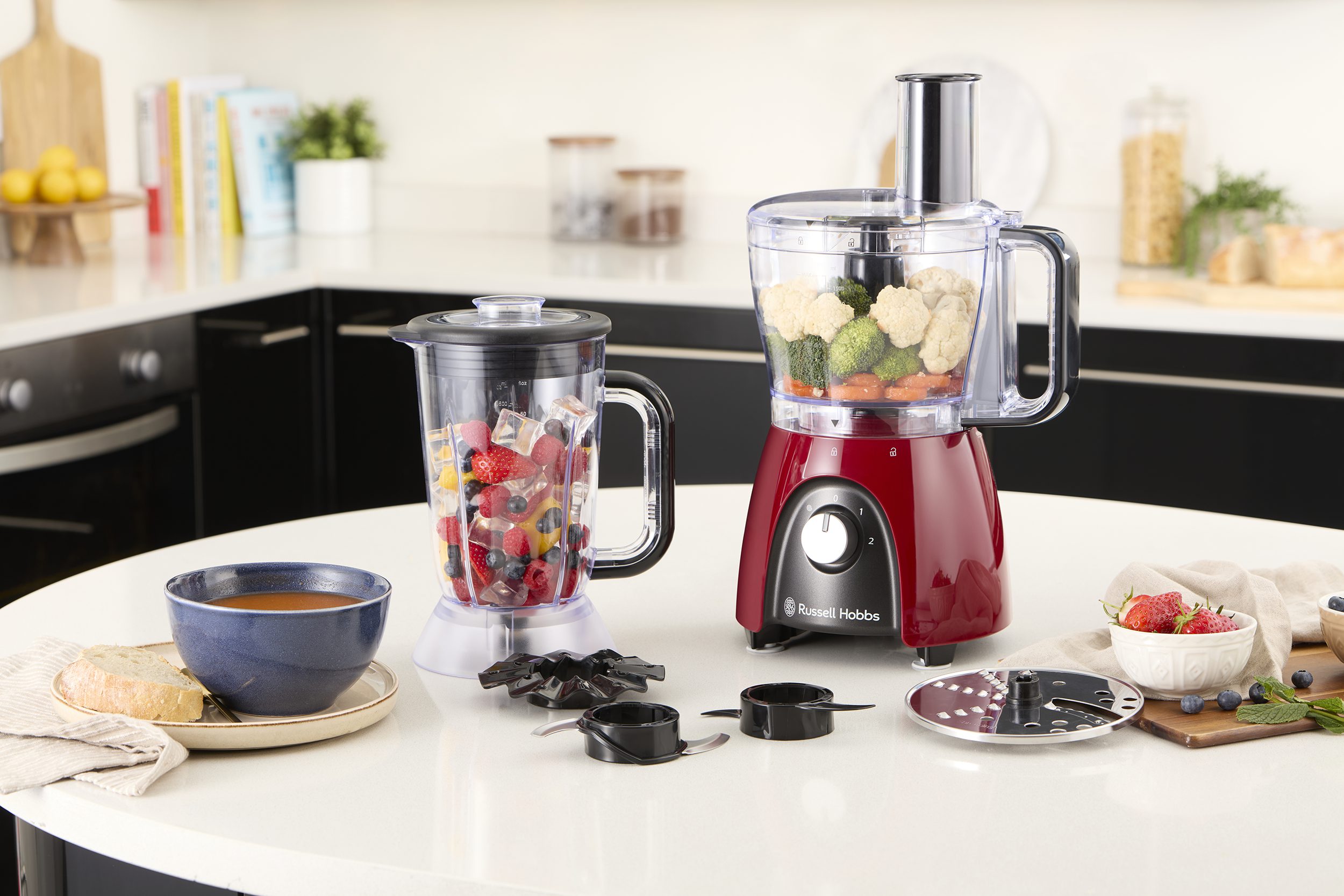RUSSELL HOBBS 27110-56/RH Desire Red multifunkciós konyhai robotgép – 14. kép