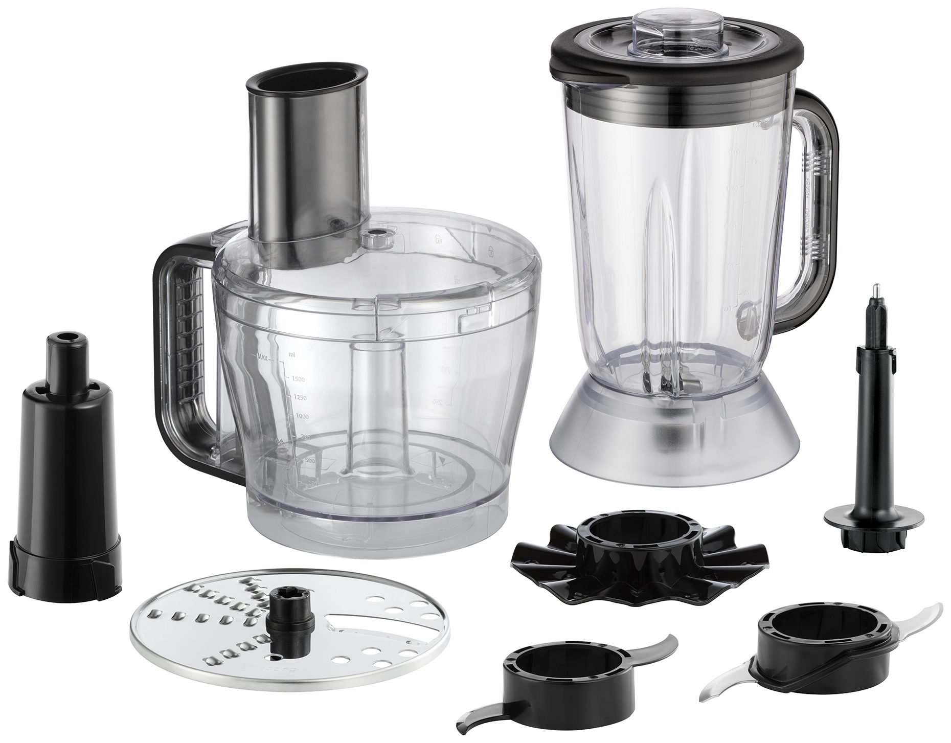 RUSSELL HOBBS 27111-56/RH Desire Matte Charcoal 2 az 1-ben konyhai robotgép és turmixgép – 7. kép