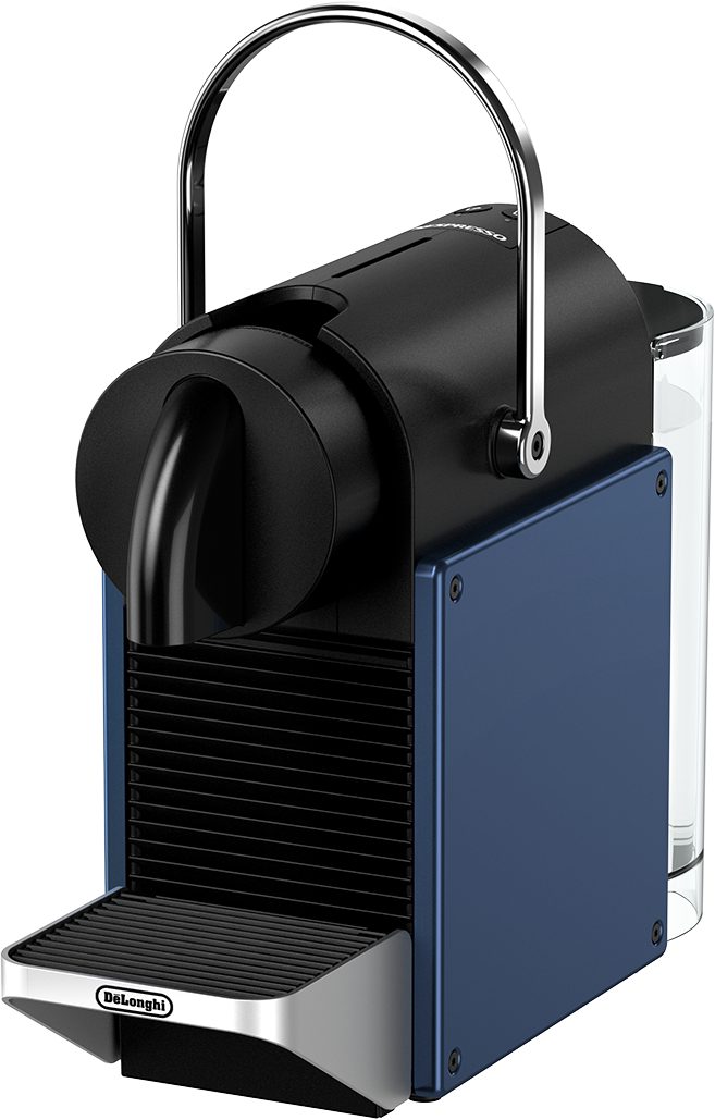 DE-LONGHI Nespresso Pixie EN127.BL kék kapszulás kávéfőző, 19 baros nyomással – 3. kép