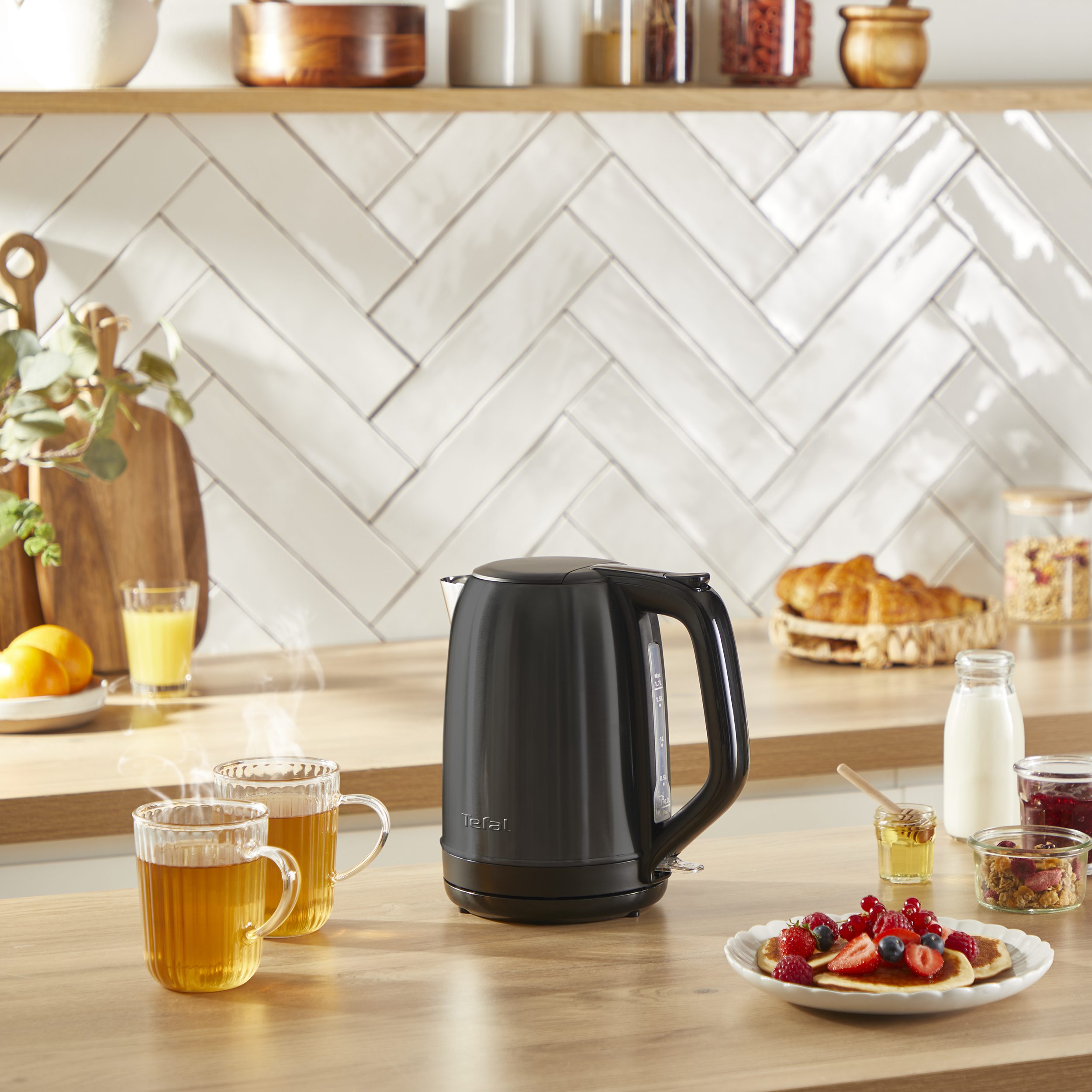 TEFAL KO5S08E0 Subito fekete nemesacél vízforraló, 1,7 l – 6. kép